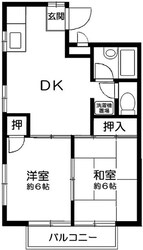 グリーンパティオ A棟の物件間取画像